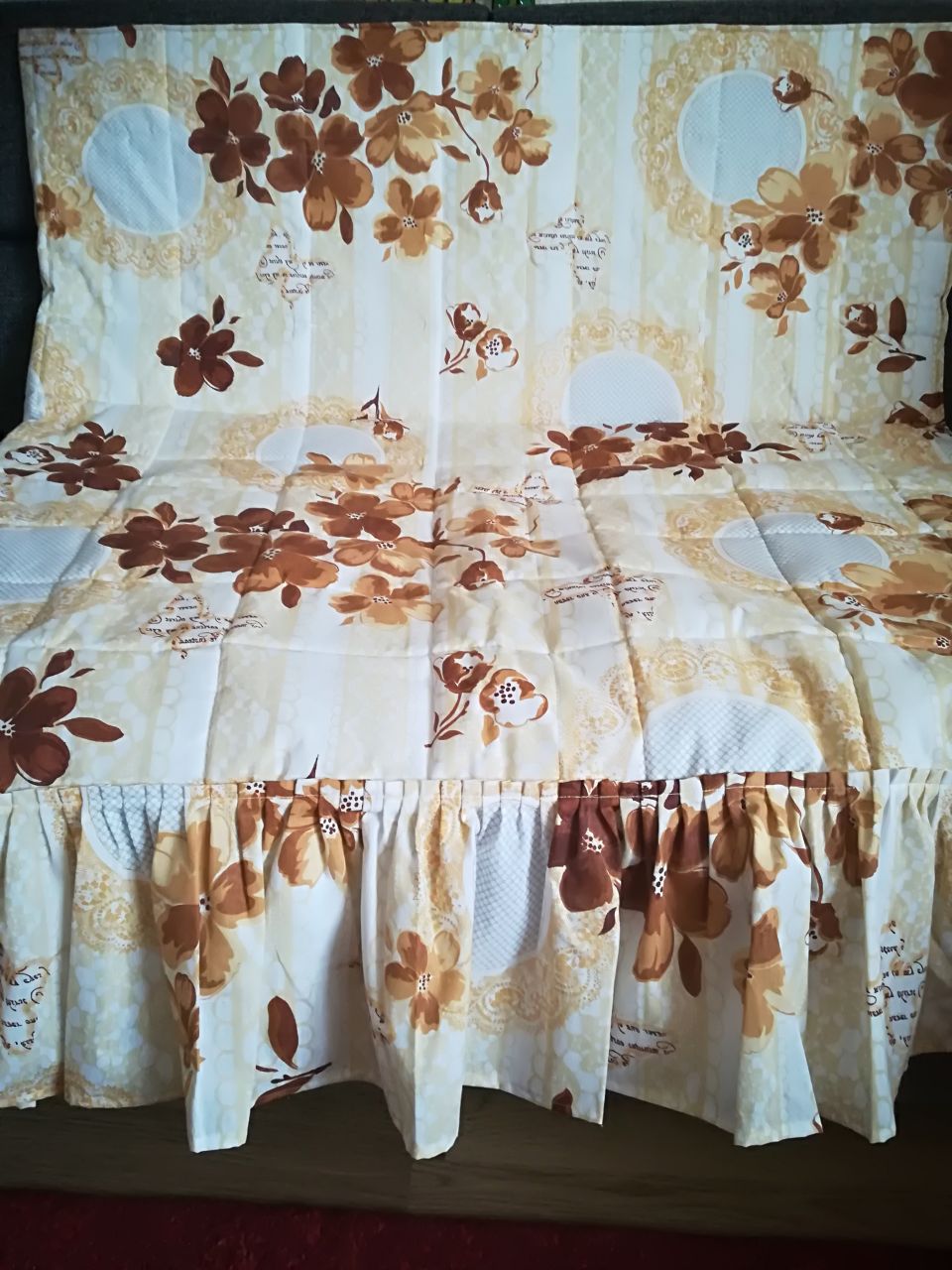 Pamut fodros ágytakaró 180x200cm (választható színek)