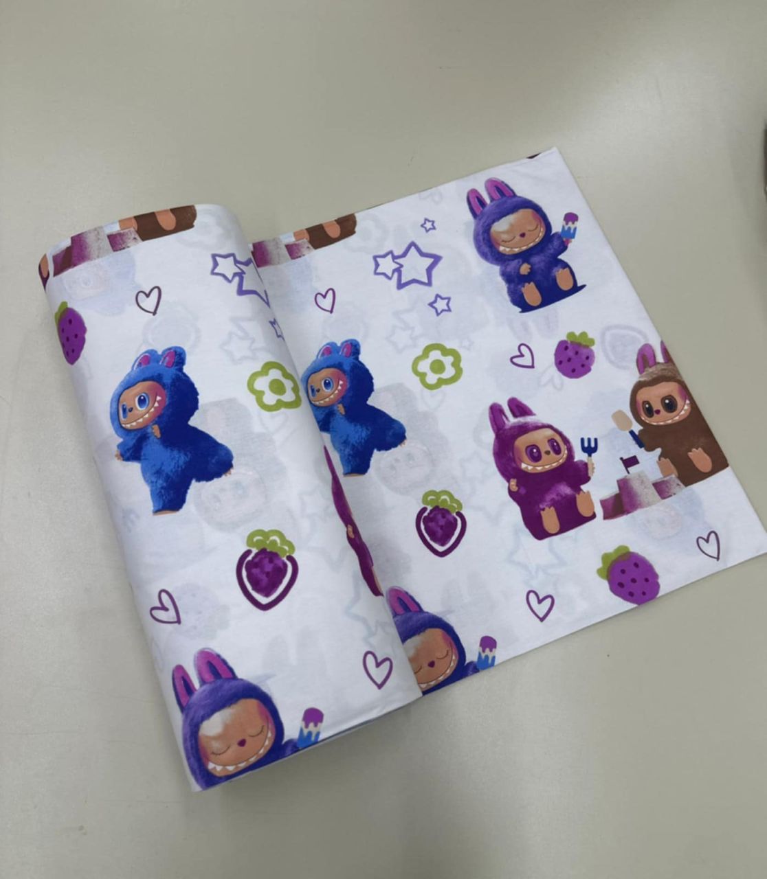 Gyerek pamut ágyneműhuzat Labubu