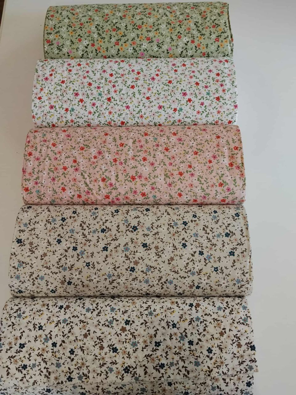 3 részes pamut ágyneműhuzat garnitúra kis virágos (választható szín)