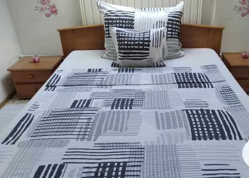 Pamut flanel paplanhuzat 140x200cm 2532 szürke Pamut flanel paplanhuzat 140x200cm 2532 szürke