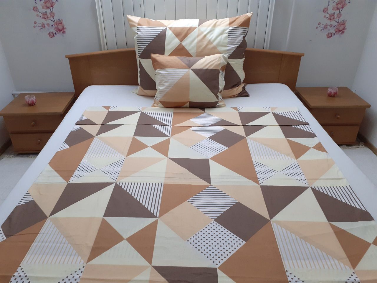 3 részes pamut ágyneműhuzat garnitúra PE047