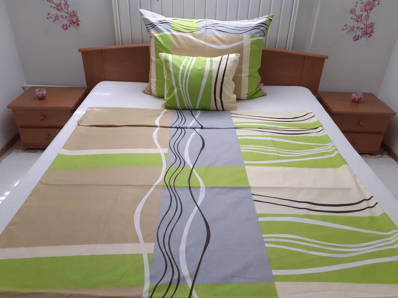 3 részes pamut ágyneműhuzat garnitúra PE051