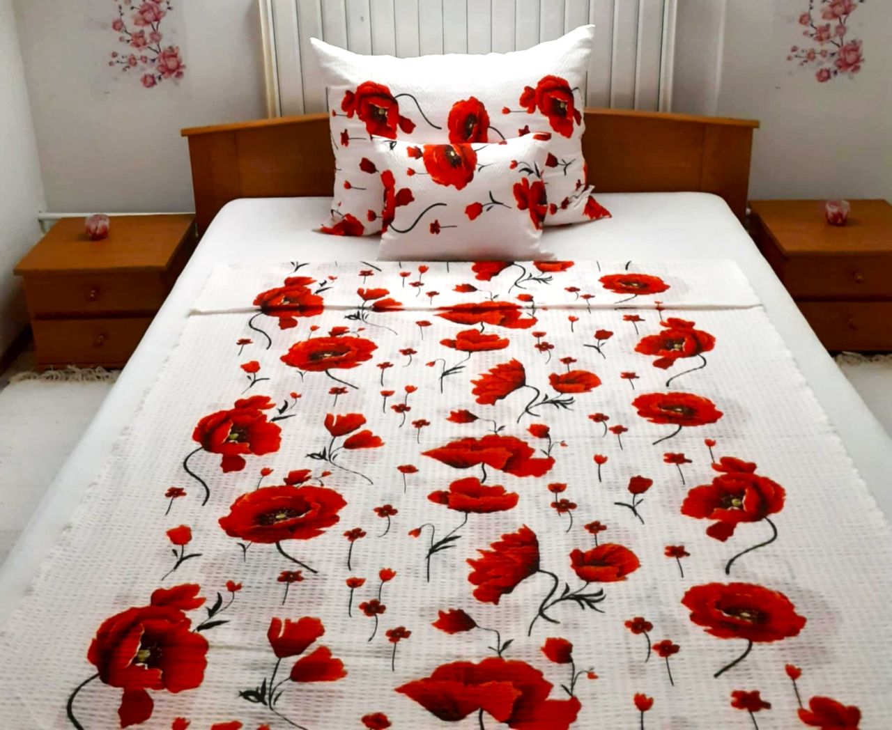 3 részes pamut - krepp ágyneműhuzat garnitúra ke187