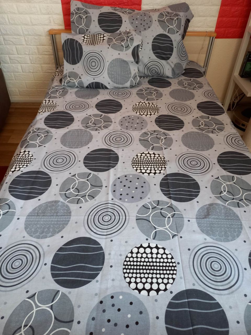 3 részes pamut ágyneműhuzat garnitúra r100