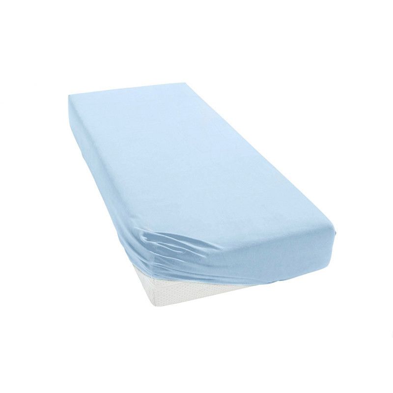 Gumis pamut lepedő 140x200cm világoskék Gumis pamut lepedő 140x200cm világoskék