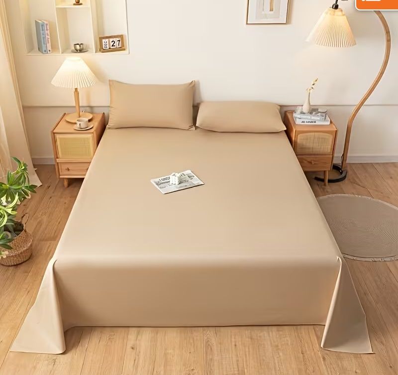 Pamut lepedő 180x240cm barna (p)