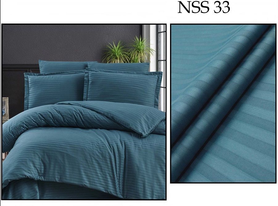 Pamut szatén 2cm csíkos anyag 240cm - 33